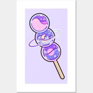 Galaxy dango Posters and Art